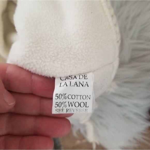 Casa De La Lana Child's wool hat. Wool blend - Picture 5 of 5